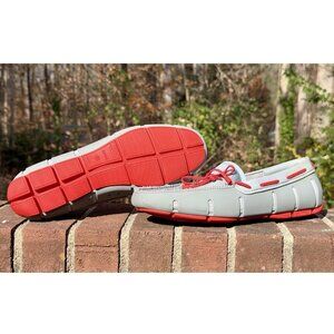 SWIMS Men’s 9 Boat Loafers Driving Moccasins Braided Stride Lace Water Friendly